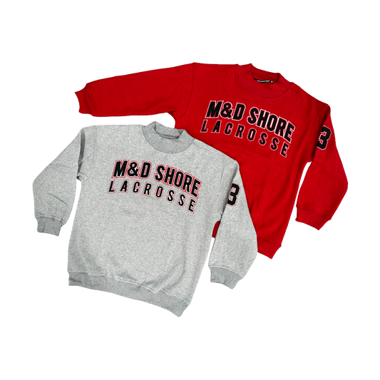 M&D Shore Mock Neck Cotton Sweatshirt ~ 4 Color Variety