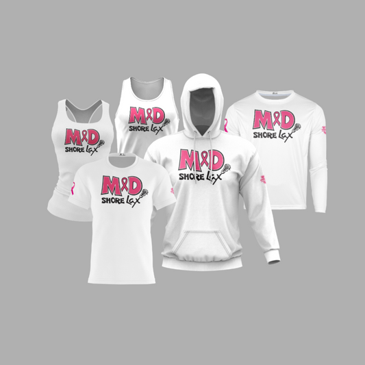 M&D Shore Performance Dri Tech Apparel ~ Pink Ribbon