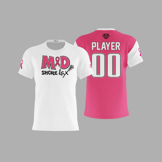 M&D Shore Performance Dri Tech Apparel ~ Pink Ribbon