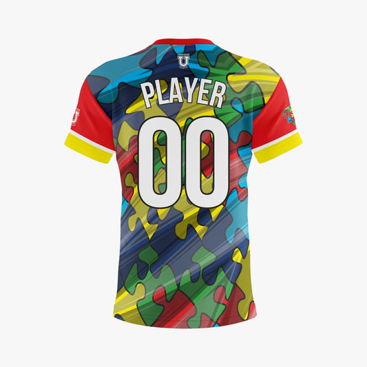 Autism Superman Performance Apparel ~ Maryland Autism Mens Chest Design