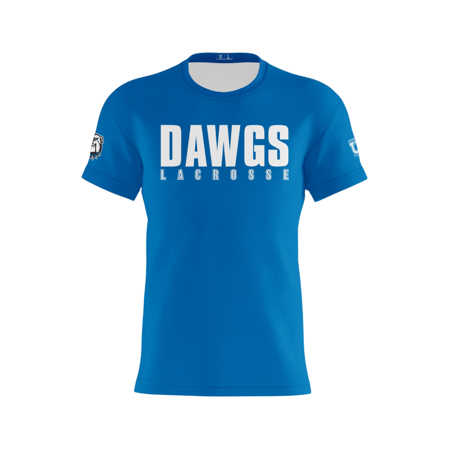 North Caroline Performance Apparel ~ Dawgs Lacrosse {Blue Block}