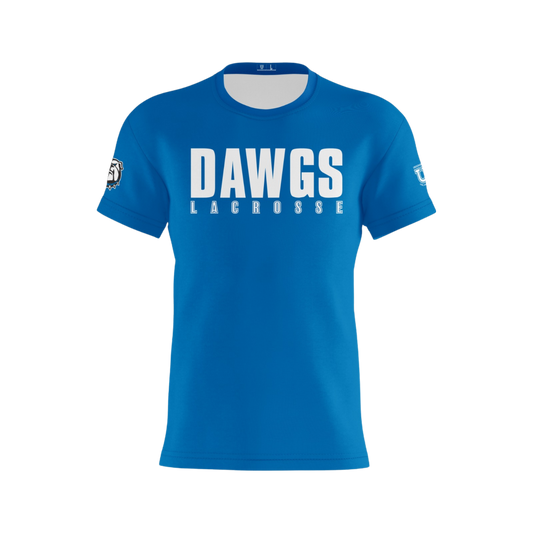 North Caroline Performance Apparel ~ Dawgs Lacrosse {Blue Block}