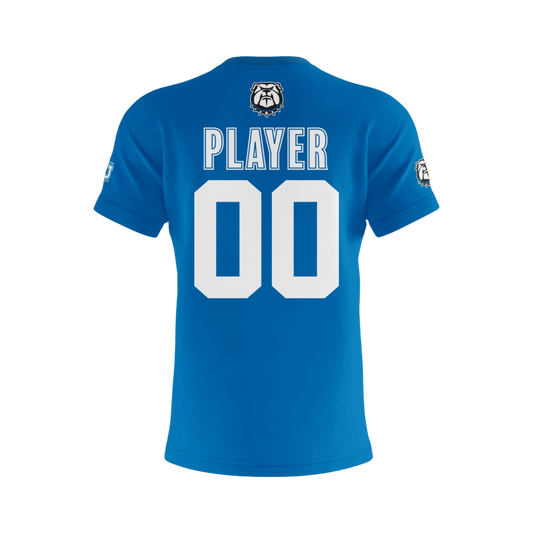 North Caroline Performance Apparel ~ Dawgs Lacrosse {Blue Script}