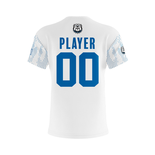 North Caroline Performance Apparel ~ Dawgs Lacrosse {White Lined Script}