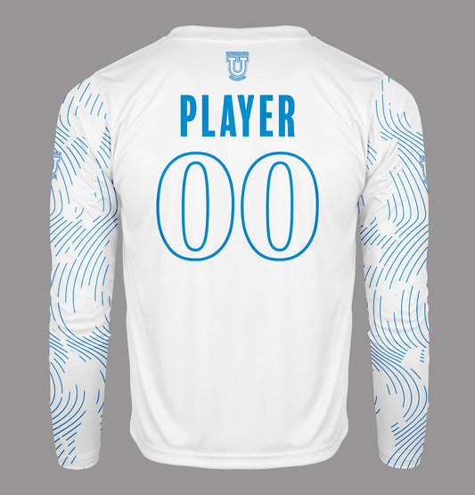 Caroline Cougars Pro Performance Sun Long Sleeve ~ White Royal Lineage
