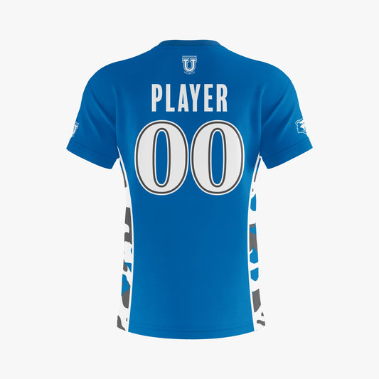 Caroline Cougars Dri Tech T-Shirt ~ Royal Camo Sides