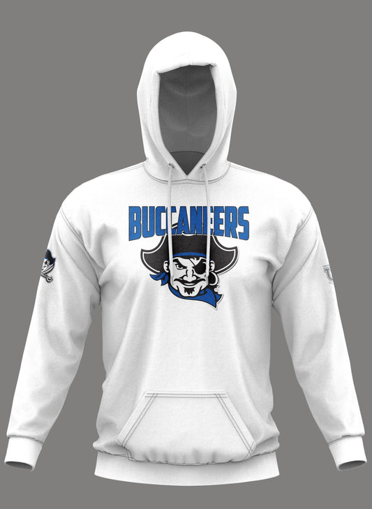 Buccaneers Cheerleading Performance Hoodie ~ Solid White