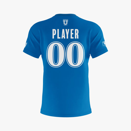 Caroline Cougars Dri Tech T-Shirt ~ Royal Block Script