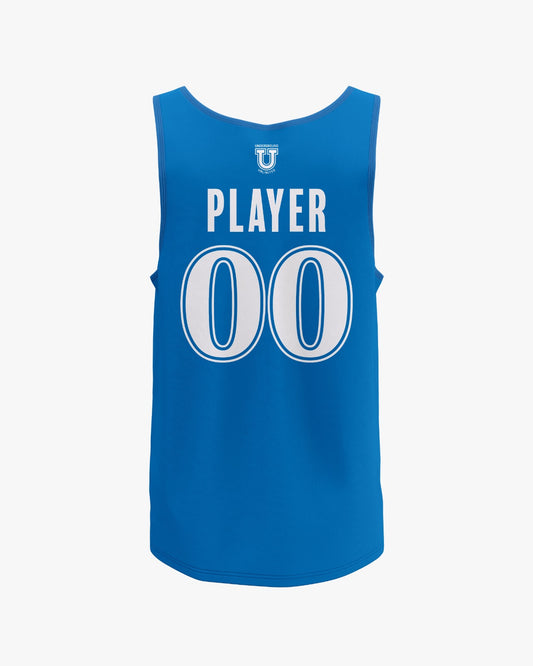 Caroline Cougars Dri Tech Tank Top ~ Royal Block Script