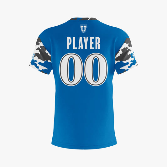 Caroline Cougars Dri Tech T-Shirt ~ Royal Cougar Camo Sleeves