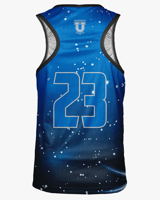 Buccaneers Cheerleading Dri Tech Women's Razor Back ~ Scattered Bling