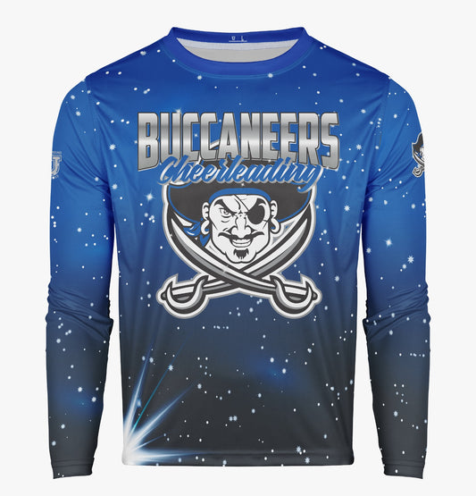 Buccaneers Cheerleading Pro Performance Sun Long Sleeve ~ Scattered Bling