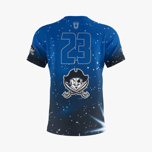 Buccaneers Cheerleading Dri Tech T-Shirt ~ Scattered Bling