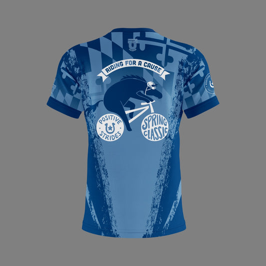 Positive Strides "Spring Classic" Performance Dri Tech Shirt ~ Columbia Maryland Fade