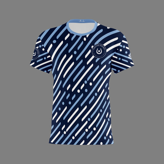 Positive Strides Performance Apparel ~ Navy Dotted Line Collection