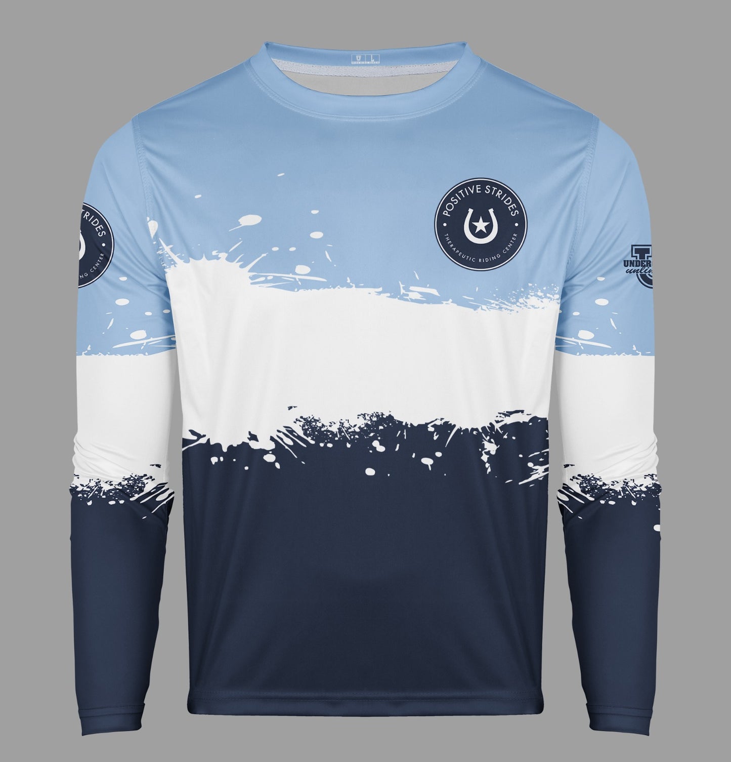 Positive Strides Performance Apparel ~ Three Split Paint Collection
