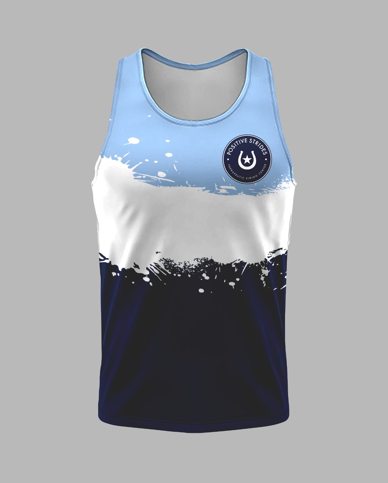 Positive Strides Performance Apparel ~ Three Split Paint Collection