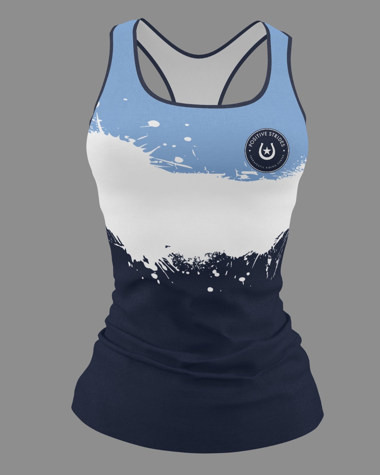 Positive Strides Performance Apparel ~ Three Split Paint Collection
