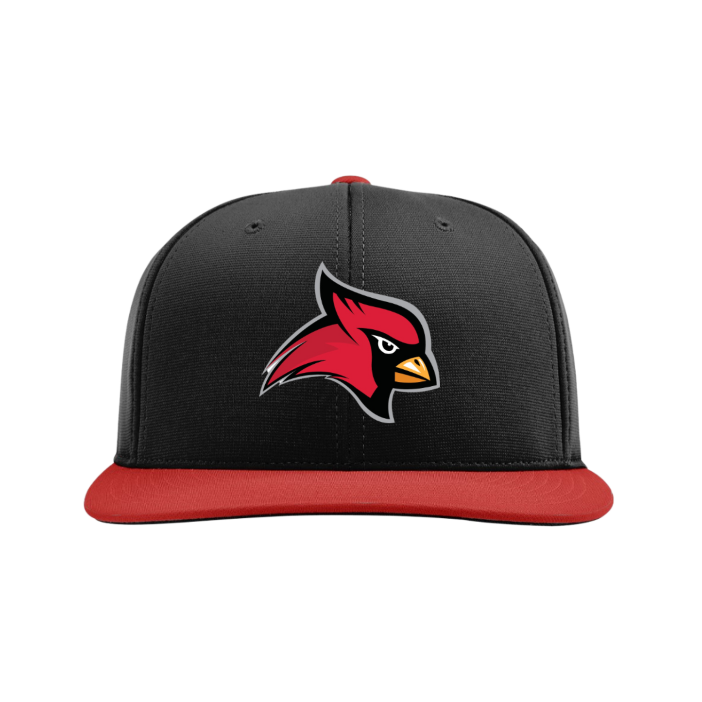 Crofton Cardinals Embroidered Hat ~ Black/Red