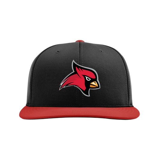 Crofton Cardinals Embroidered Hat ~ Black/Red