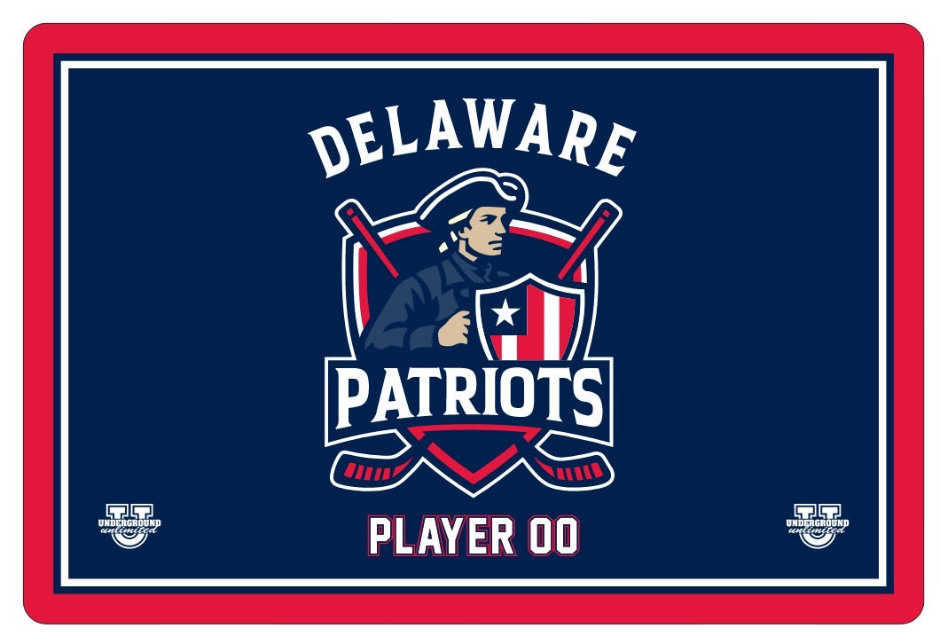 Patriots Sherpa Lined Blanket ~ Navy
