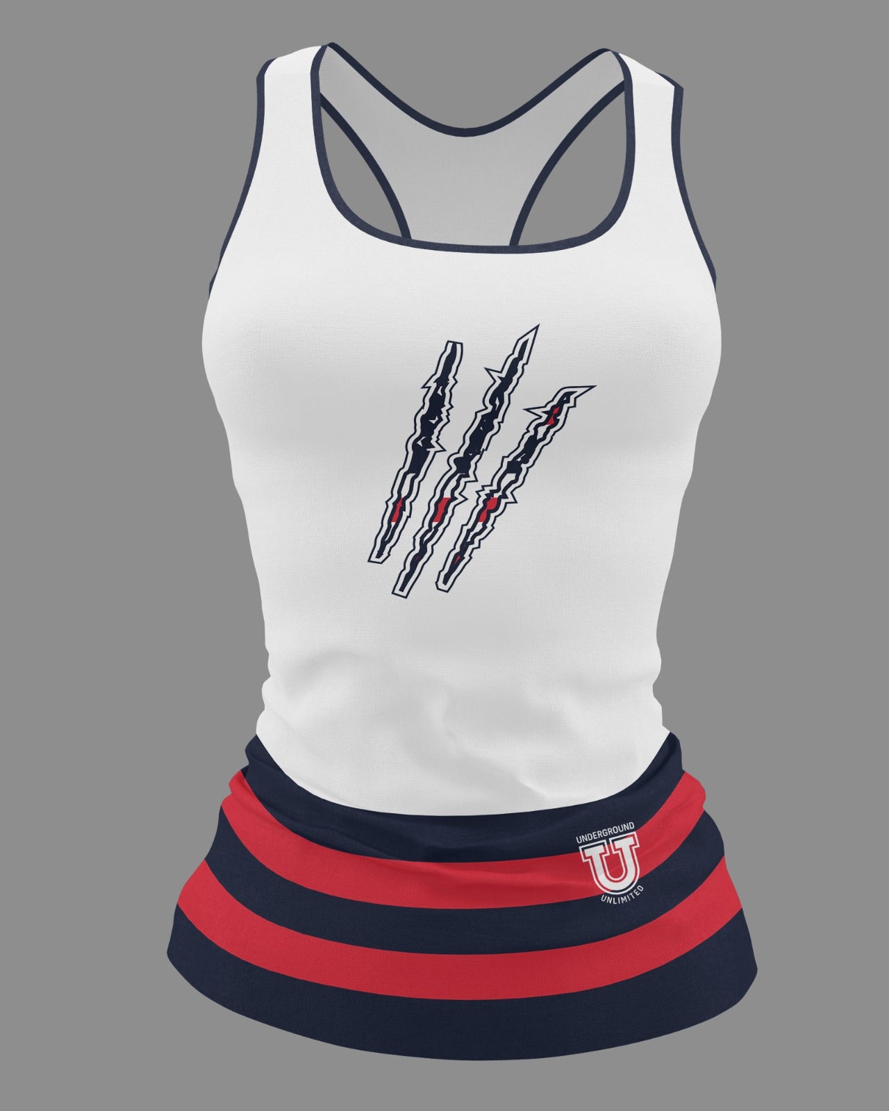 Delmarva Raptors Performance Dri Tech Apparel ~ Presidents Day Design {White USA - Multiple Options}