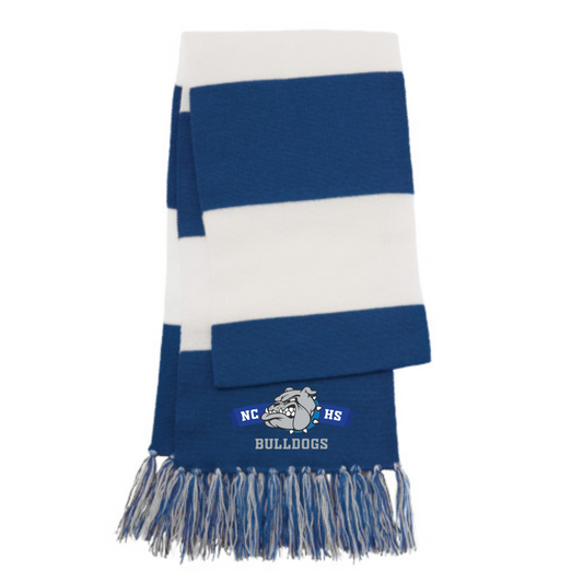 North Caroline Scarf {Royal/White}