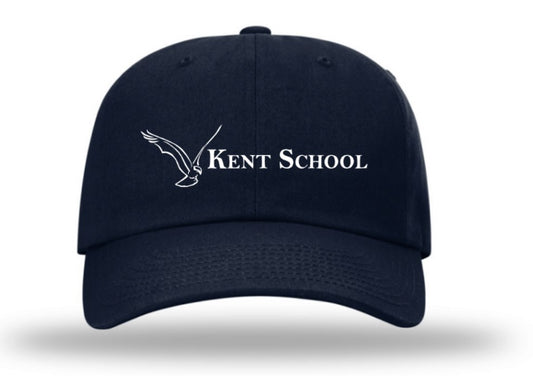 The Kent School Embroidered Hat ~ Navy Dad Hat