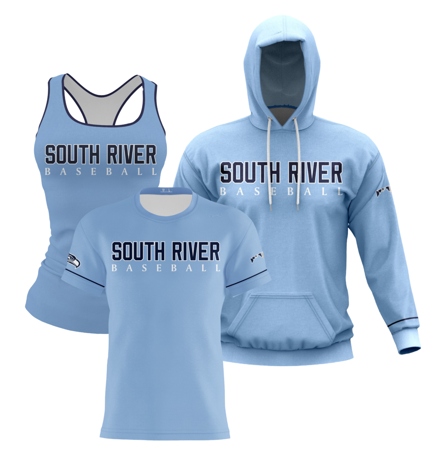 South River Seahawks Baseball Dri Tech Design ~ Columbia