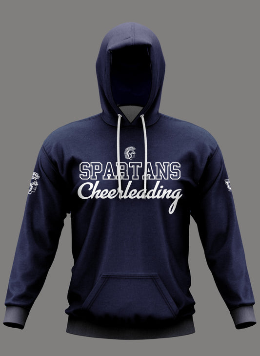 W.T. Chipman Performance Hoodie ~ Spartans Cheerleading {Navy}