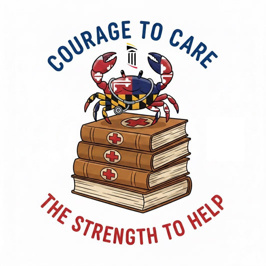 ****2026 Official UMD Hospital Week Shirt "Courage to Care ~ The Strength to Help"****