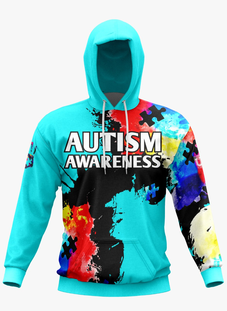Autism Awareness Performance Apparel ~ Watercolor {Teal}