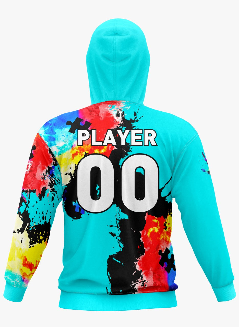Autism Awareness Performance Apparel ~ Watercolor {Teal}