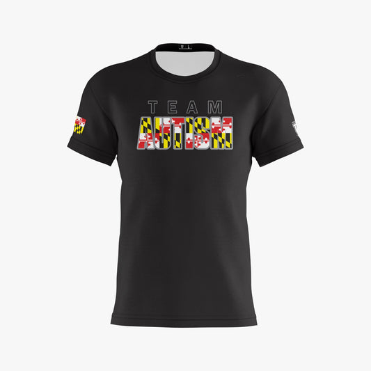 Team Autism Performance Apparel ~ Maryland {Black}