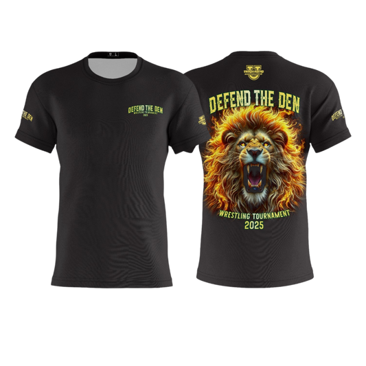 ***UQA Wrestling "Defend The Den 2025" Performance Dri Tech Apparel ~ DTD 2025***