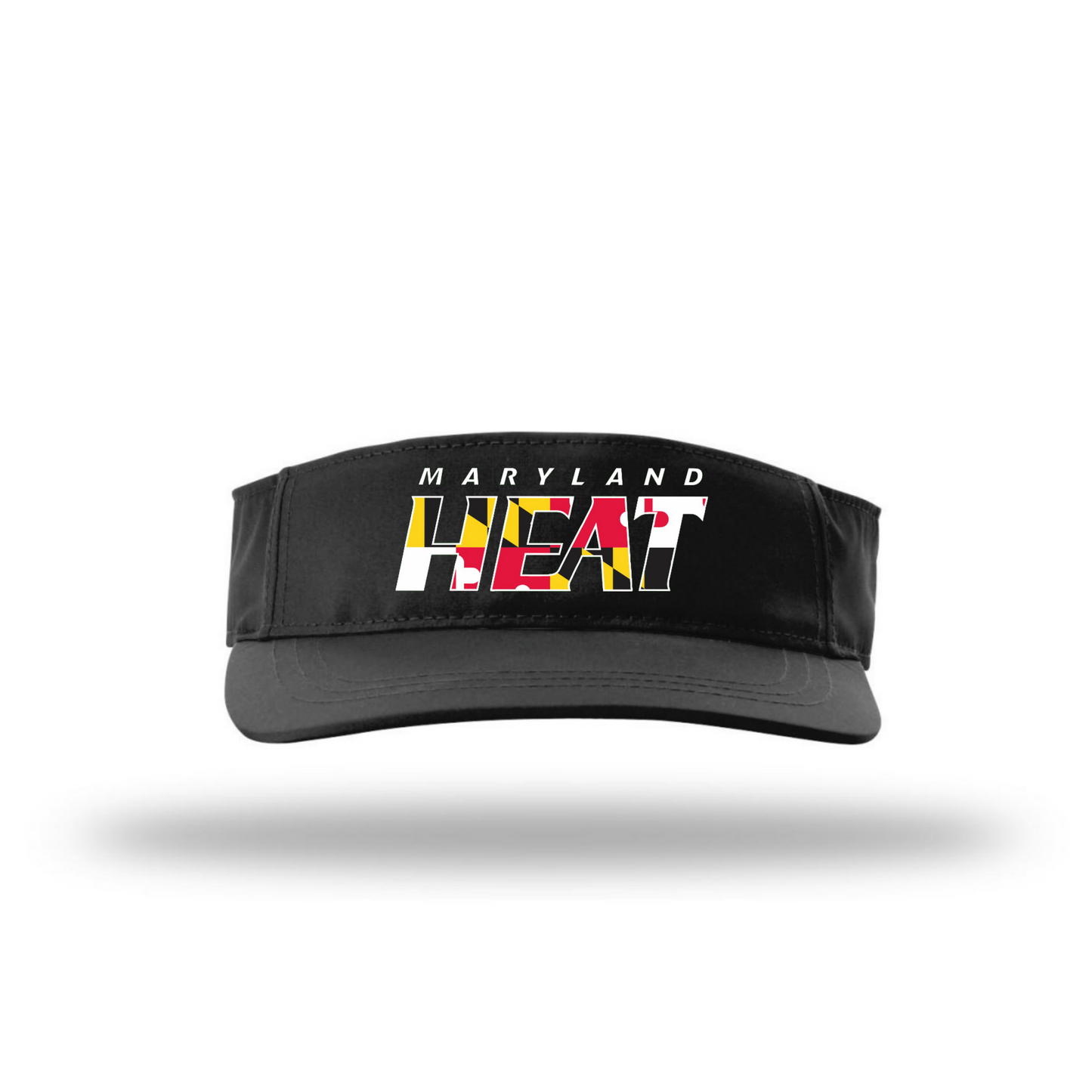 Maryland Heat Visor ~ Black