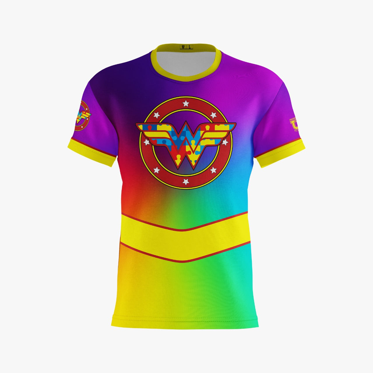 Team Autism Wonderwoman ~ Rainbow
