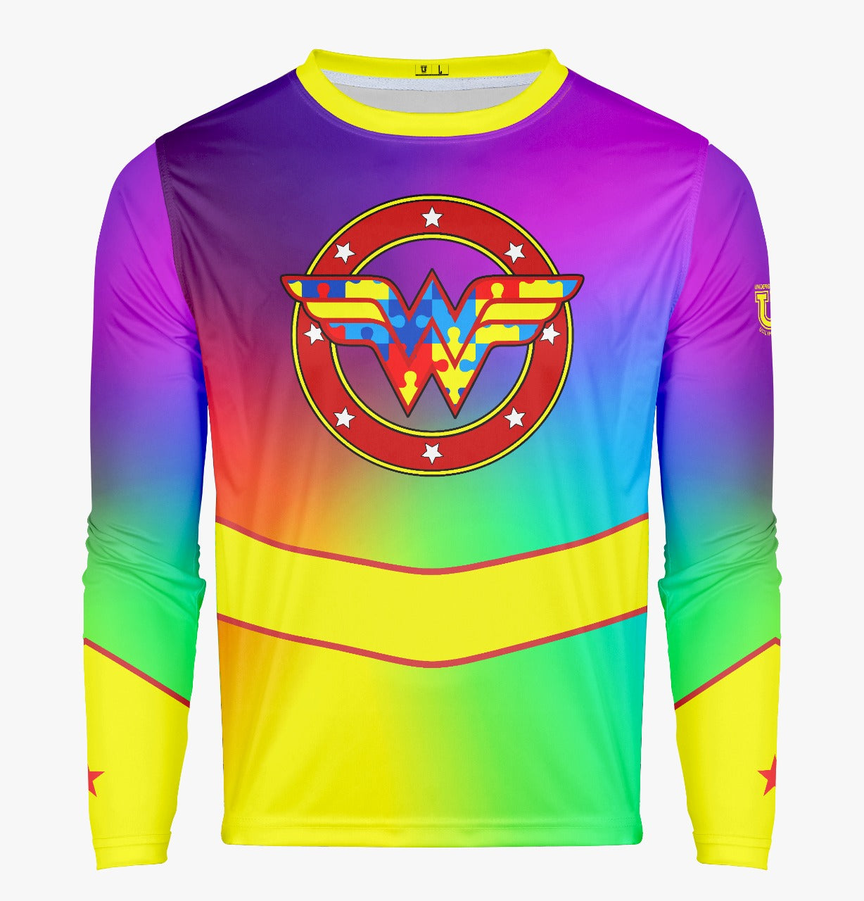 Team Autism Wonderwoman ~ Rainbow