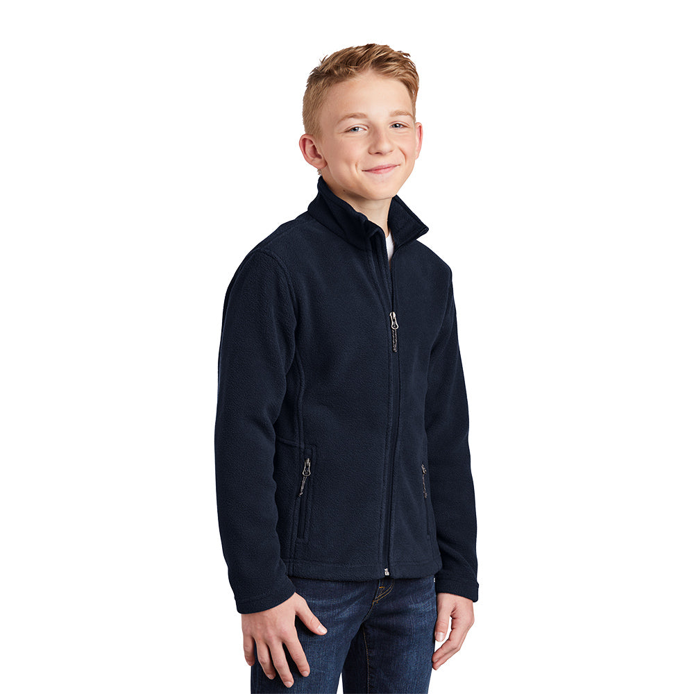 Embroidered Kent School Youth Full Zip Comfort Fleece ~ 3 colors options