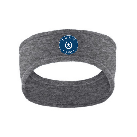 Positive Strides Embroidered Stretch Fleece Headband {2 Color Options}