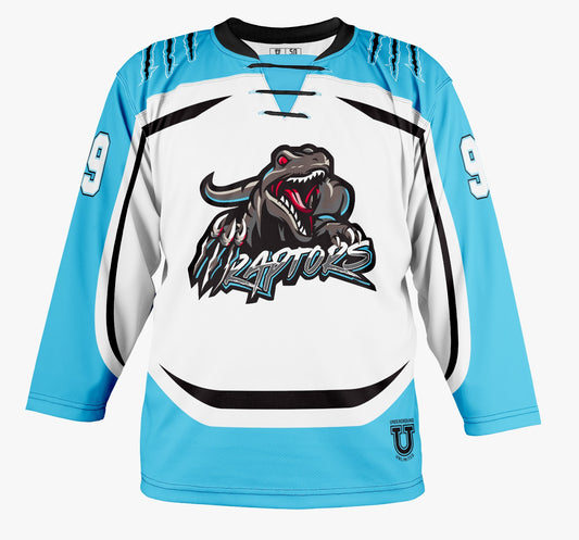 Delmarva Raptors Official Game Jersey - Home Jersey (White)