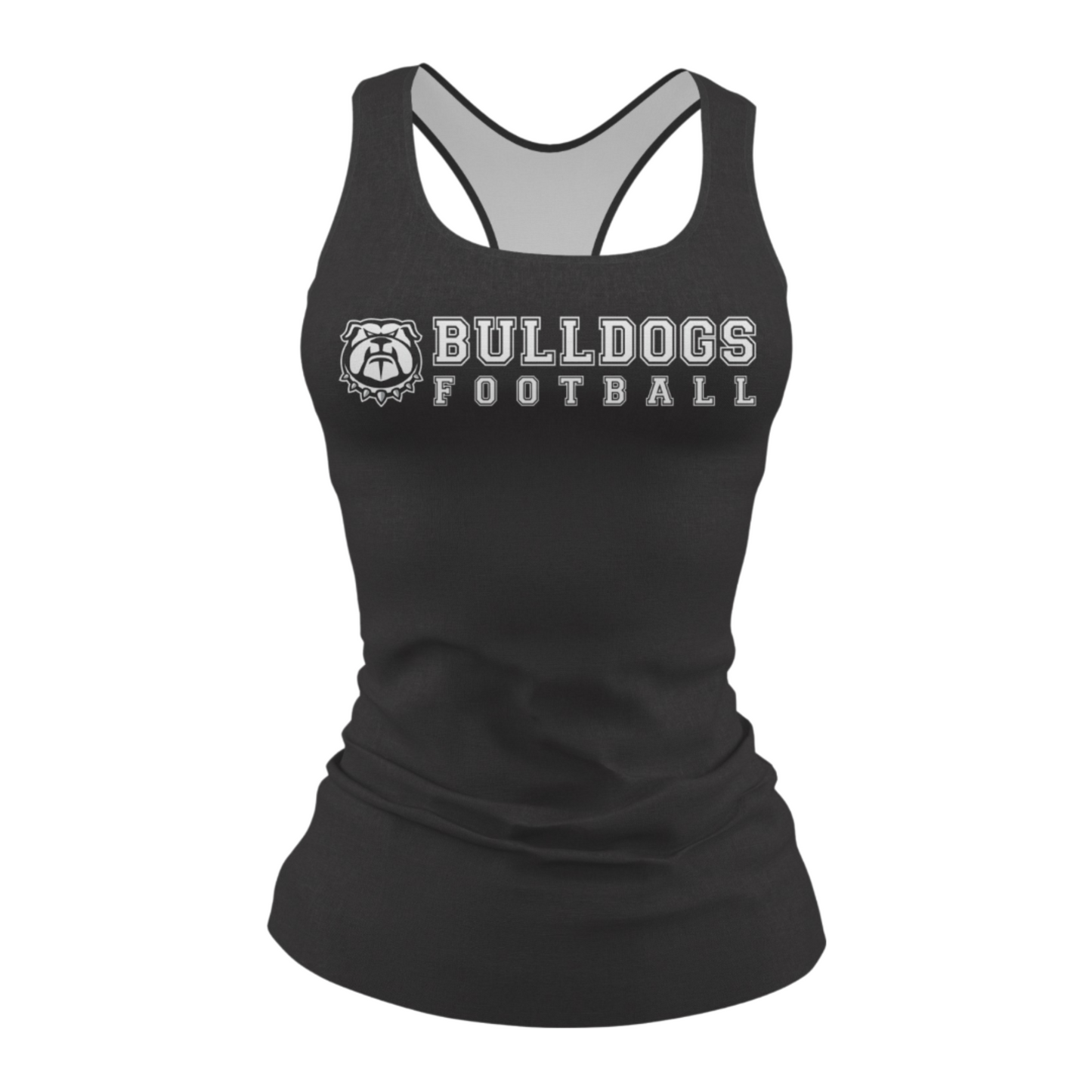 North Caroline Performance Apparel ~ Bulldogs Football {Black}