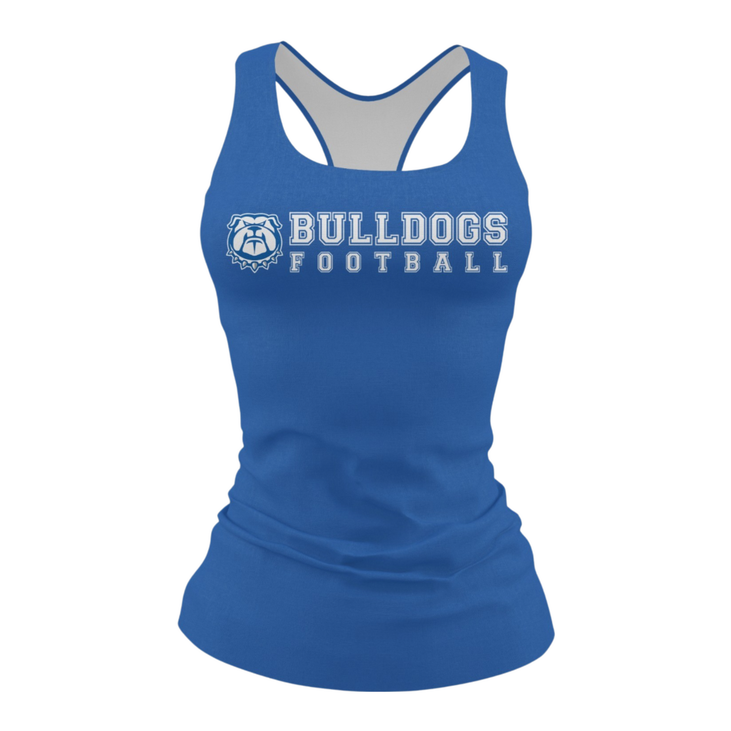 North Caroline Performance Apparel ~ Bulldogs Football {Blue}
