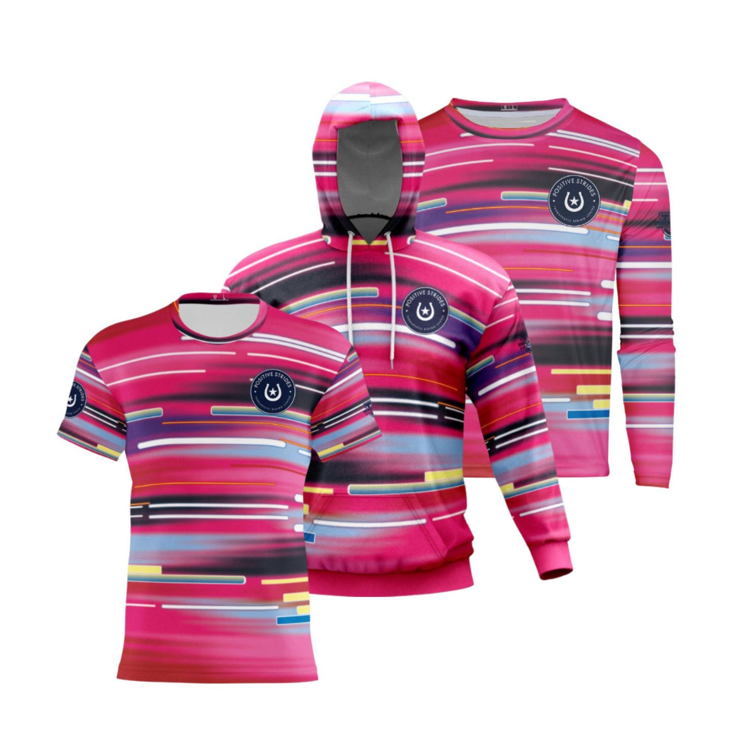 Positive Strides Performance Apparel ~ Multi Color Bright Collection