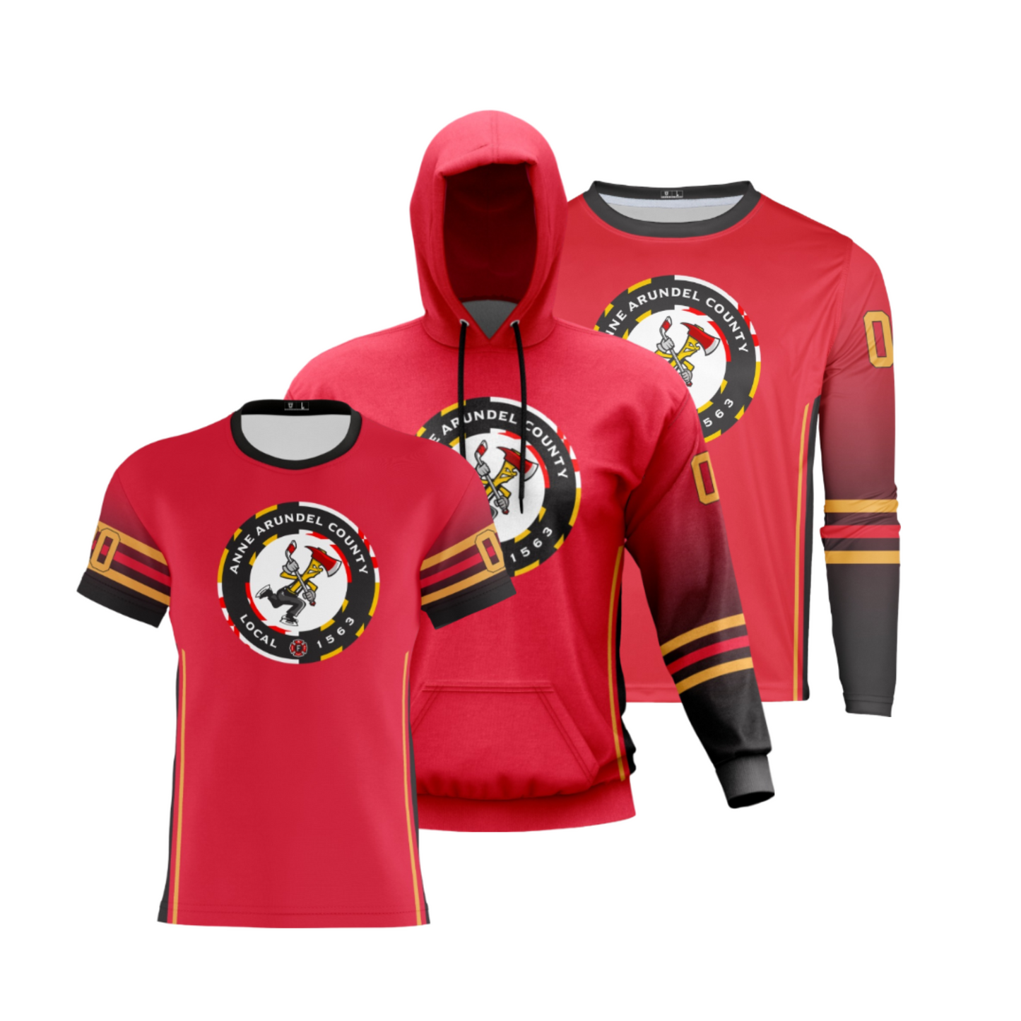 AACOFD Performance Apparel ~ Red