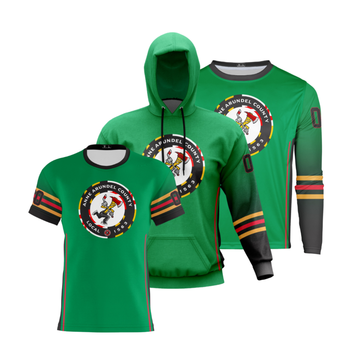 AACOFD Performance Apparel ~ Shamrock Green