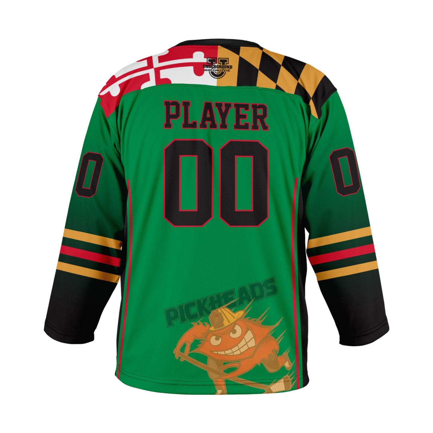 AACOFD Pickheads Ice Hockey Game Day Jersey - Shamrock Green