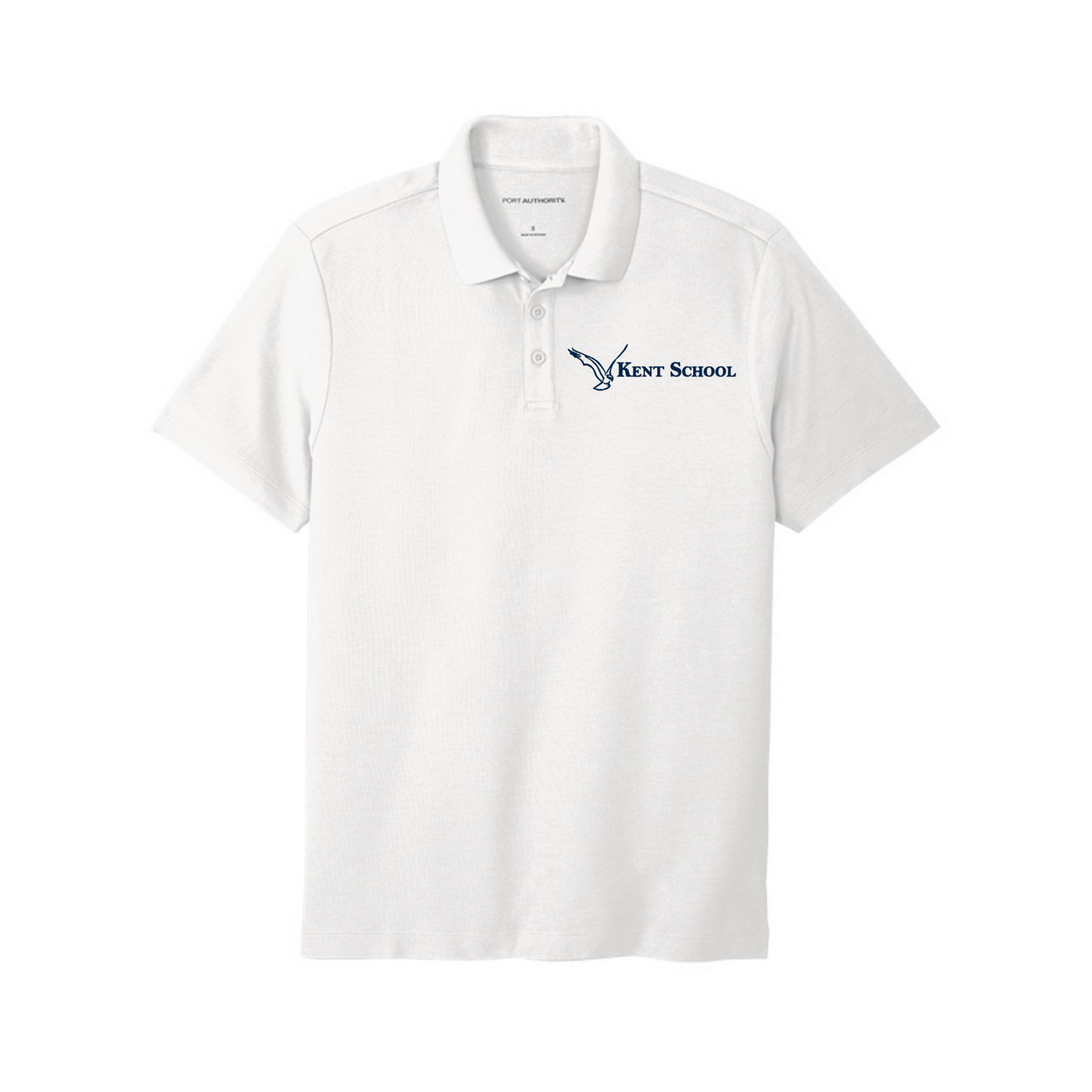 Adult Embroidered Kent School SuperPro React™ Polo ~ 4 color options