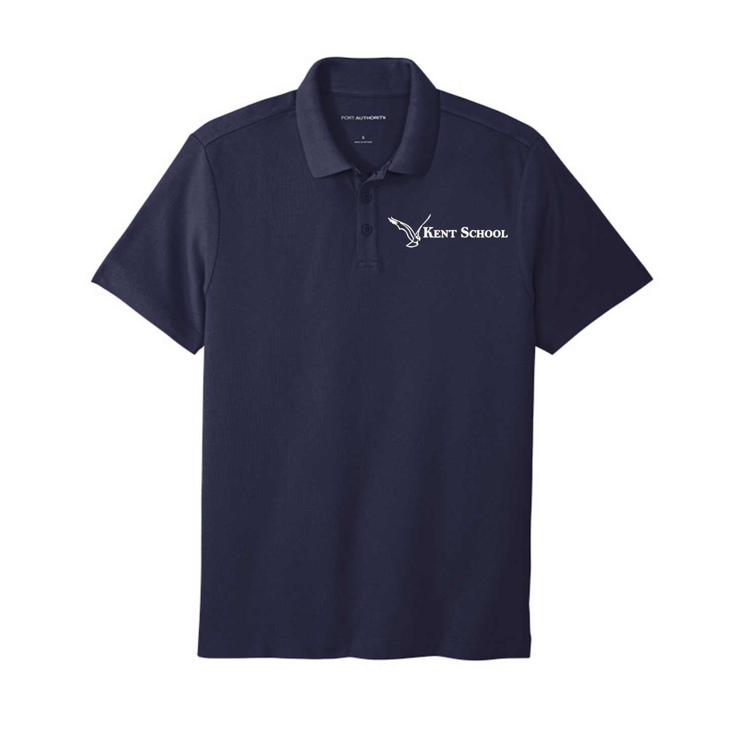 Adult Embroidered Kent School SuperPro React™ Polo ~ 4 color options