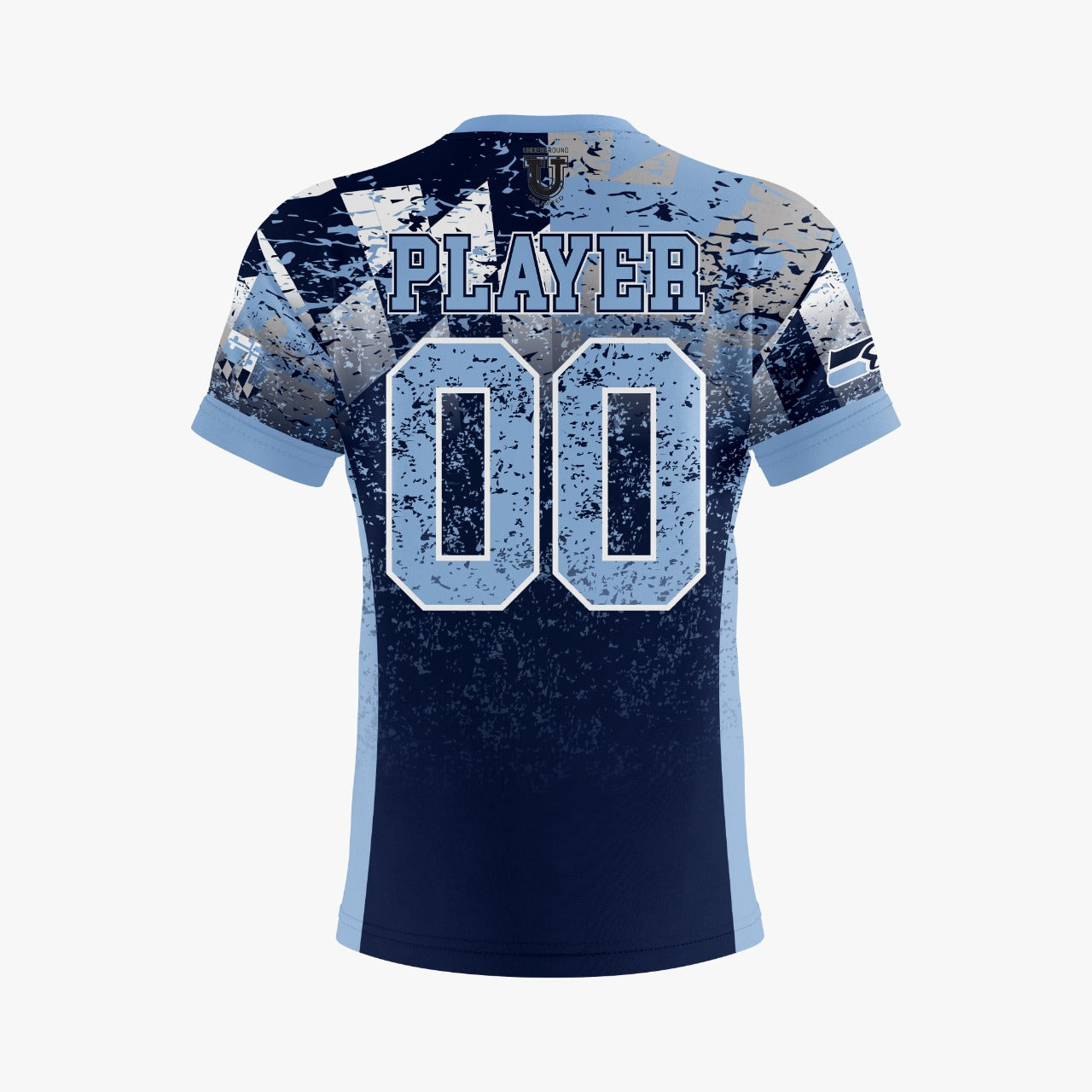 South River Dri Tech T-Shirt ~ Distressed MD Flag to Navy